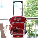 Disney Cars Mcqueen Schoolbag Rucksack Trolley Roller
