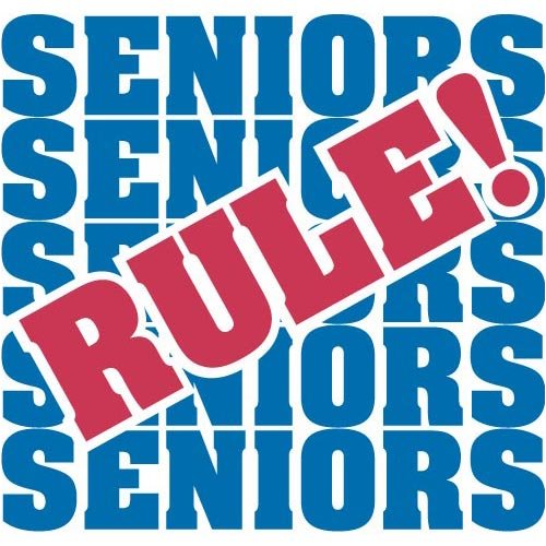 Childrens Toyshop  Sporting Goods : Seniors Rule! Temporary Tattoos