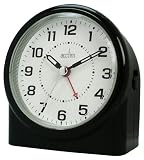Central Non Ticking Smartlite® sensor , Adjustable brightness, Silent Sweep seconds hand, Crescendo alarm Clock, Snooze, Quartz movement