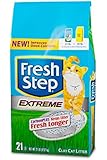 FRESH STEP CAT LITTER 261347 Fresh Step Extreme Odor Solution Scoop Litter Boxes for Cats, 20-Pound