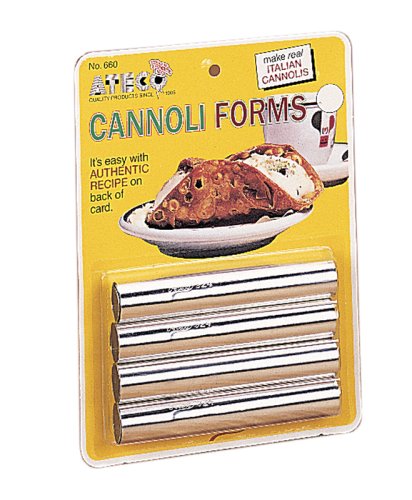 Ateco Cannoli Forms, Set of 4