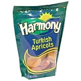 Harmony Foods Turkish Apricots, 8-Ounce Bags (Pack of 12)