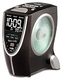Timex T625B Auto-Set Triple-Alarm CD Clock Radio with Nature Sounds (Black)