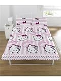 Parure housse de couette Linge de lit Double 2 Personnes Hello Kitty 200 X 200