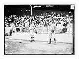 Newswire Photo (L): Doc Crandall (left) & Grover Hartley (right) at Polo Grounds, NY, New York NL (baseball)