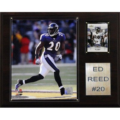 NFL Baltimore Ravens Ed Reed Player Plaque