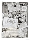The Three False Brethren Art Giclee Poster Print by English School, 18x24