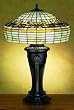 28H D&K Raised Tulip Table Lamp