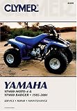 Clymer Yamaha: Yfm80 Moto-4 & Yfm80 Badger : 1985-2001