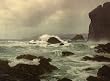 Golden Gate Surf, 1901 - Print of a Vintage Photochrom Image from the Library of Congress Collection