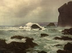 Golden Gate Surf, 1901 - Print of a Vintage Photochrom Image from the Library of Congress Collection