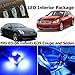Classy Autos Infiniti G35 Blue Interior LED Package (7 Pieces)
