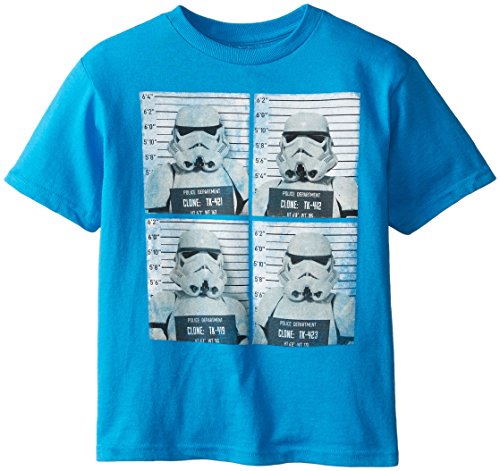 Star Wars Boys' Stormtrooper T-Shirt, Trooper Turquoise, 6