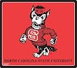Wow!Pad 78WC030 North Carolina State Collegiate Logo Desktop Mouse Pad