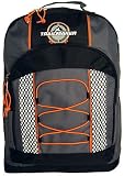 TrailMaker Gray Multipurpose Sporty Outdoor Backpack/ School Backpack