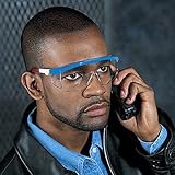 Crews Tomahawk Safety Glasses Black Frame/clear Lens