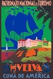Art Poster, Huelva - 18.75 x 27.5