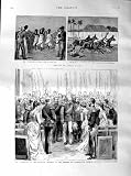 1887 Sports Burma Mule Racing Emperor Germany Birthday