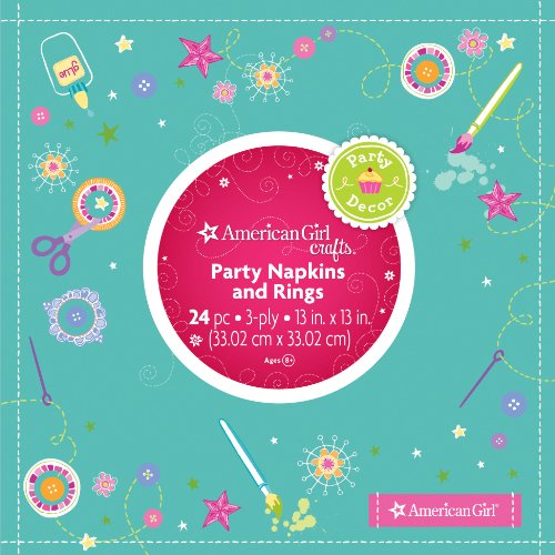 EK Success Brands American Girl Napkins And Rings