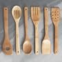Bamboo Wooden Kitchen Utensil Set