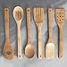 Bamboo Wooden Kitchen Utensil Set