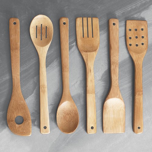 Best Price Bamboo Wooden Kitchen Utensil Set