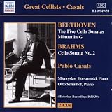 Beethoven-Cello Sonatas Nos 1-5; Minuet in G; Brahms-Cello Sonata No 2