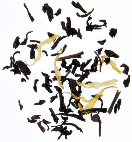 Peach Mango Flavored Black Loose Leaf Tea by The Purple Turtle Coffee Company