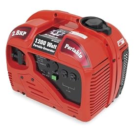 Steele Products SP-GG120 1,200 Watt 2.8 HP 4 stroke OHV Gas Powered Enclosed Portable Generator (Non-CARB Compliant)