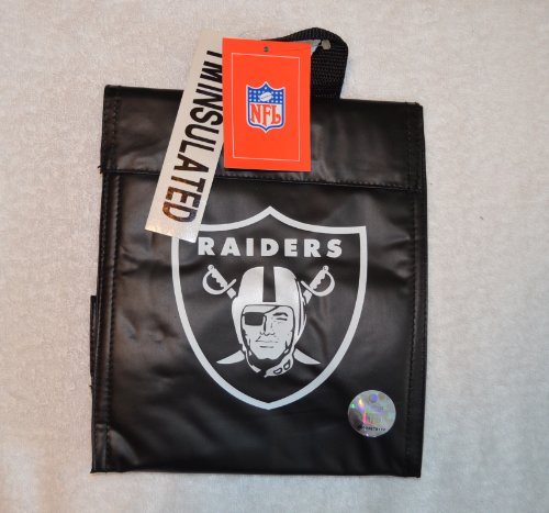Oakland Raiders Insulated Cooler Can Bag - Lunchbox