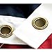 ANLEY® [Heavy Duty] American US Flag 3x5 Foot Nylon - Embroidered Stars and Sewn Stripes - 4 Rows of Lock Stitching - USA Banner Flags with Brass Grommets 3 X 5 Ft