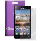 Fosmon Crystal Clear Screen Protector Shield for LG Optimus 4X HD / LG P880 - 3 Pack