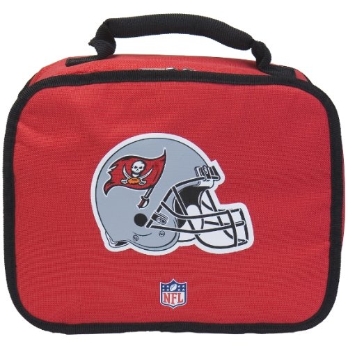 NFL Tampa Bay Buccaneers Lunchbreak Lunchbox (Red, Small)