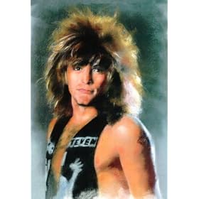 Jon Bon Jovi (Big Hair) Music Poster Print - 11" X 17"