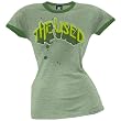 The Used - Green Machine Ladies Fitted T-Shirt