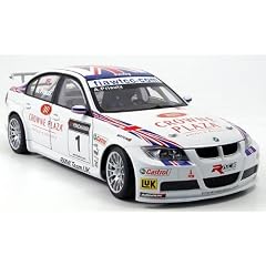BMW 320Si, No.1, Team UK, A.Priaulx, WTCC, 2007, Modellauto, Fertigmodell, Auto Art 1:18