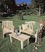 Camel Back Settee Log Furniture