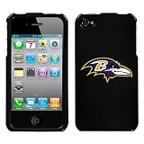 iPhone 4 Baltimore Ravens Black Snap on Superior Hard Cover