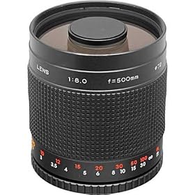 500mm f 8.0 Mirror (Reflex) Lens, P09060, SLR Lenses for Canon Film Cameras by Phoenix