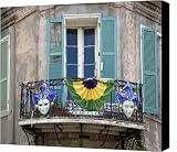 New Orleans Louisiana during Mardi Gras in the French Quarter Canvas Print - Canvas Art