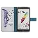LG G Stylo Case, Harryshell(TM) Flying Feather Wallet Folio Leather Flip Case Cover with Credit Card Slot Wrist Strap for LG G Stylo (C-3)
