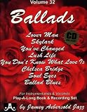 Vol. 32, Ballads (Book & CD Set)