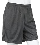 Champion Men's Mesh Short, Granite Heather, Medium