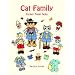 Cat Family Sticker Paper Dolls (Dover Paper Dolls)
