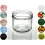 Cap+Cro - 40 St�ck Sturzgl�ser 250 ml, Deckelfarbe&hellip von Cap+Cro