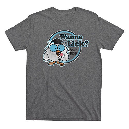 Tootsie Roll Pop Wanna Lick Mens T-shirt