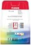 Canon CLI-8 ChromaLife Tintenpatronen Multipack (cyan, magenta, gelb) inkl. GP-501 Glossy Fotopapier