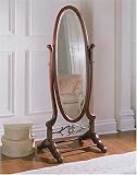 Cheval Mirror in Cherry By Powell Furniture