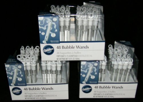 144 Wilton Bubble Wands Love Knots Wedding Favors
