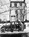 1936 AUTHOR ROBERTS RINEHART GETTING INTO LIMO PHOTO